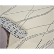 Tangiers Hand-Tufted New Zealand Wool Ivory/Black 5'x8' Area Rug