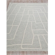 Tangiers Hand-Tufted New Zealand Wool Blue/Ivory 9'x12' Area Rug