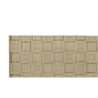 Super Tibetan Hand-Knotted Wool/Bamboo Silk Ivory 6'x9' Area Rug