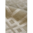 Super Tibetan Hand-Knotted Wool/Bamboo Silk Taupe 9'x12' Area Rug