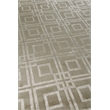 Super Tibetan Hand-Knotted Wool/Bamboo Silk Taupe 9'x12' Area Rug