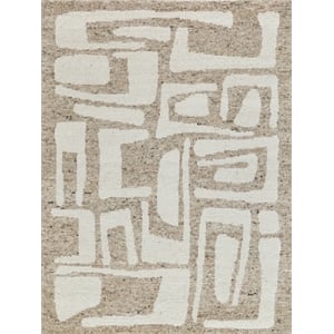 Tahoe Hand-Knotted Wool Beige/Ivory 14'x18' Area Rug