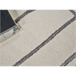 Tangiers Hand-Tufted New Zealand Wool Ivory/Black 5'x8' Area Rug