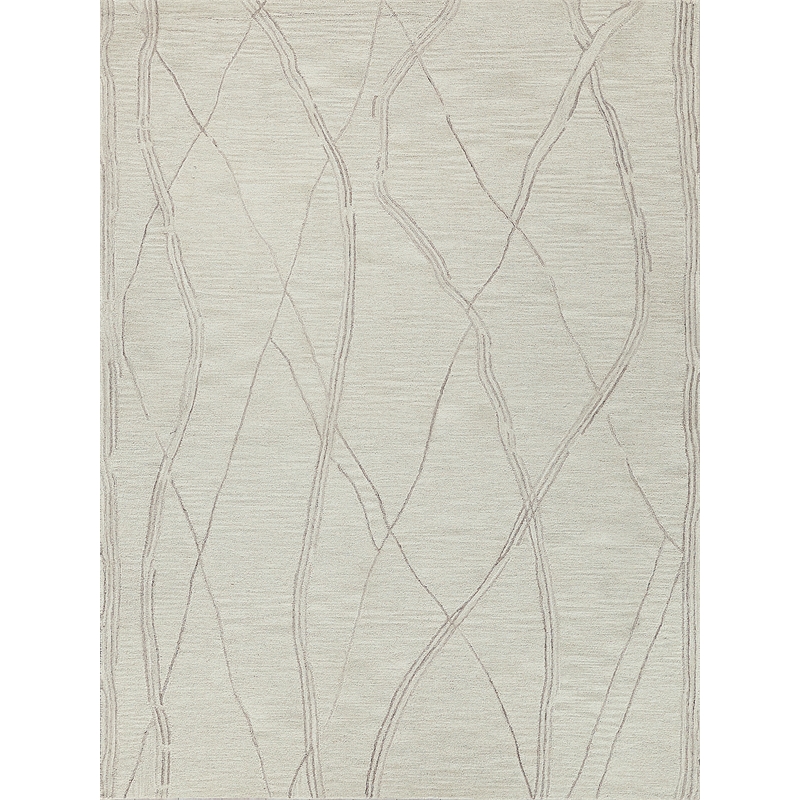 Tangiers Hand-Tufted New Zealand Wool Ivory/Beige 8'x10' Area Rug