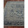 Terras Hand-Knotted Wool/Bamboo Silk Gray/Blue 9'x12' Area Rug