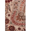 Super Fine Tabriz Hand-Knotted New Zealand Wool Black/Ivory 9'x12' Area Rug
