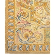 Super Fine Tabriz Hand-Knotted New Zealand Wool Cream 14'x20' Area Rug