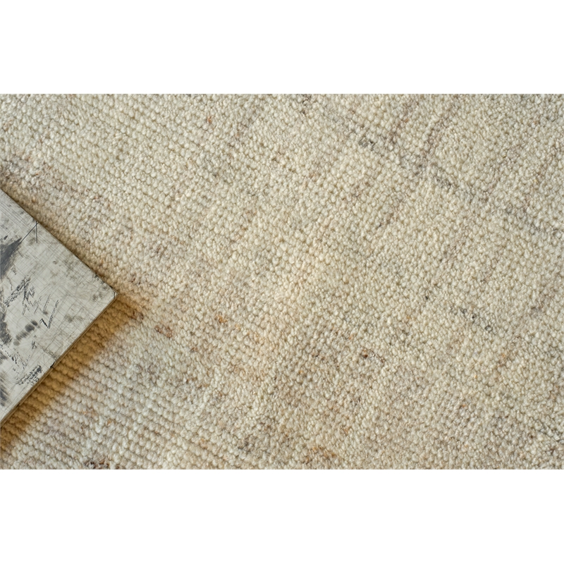 Talido Hand-Knotted New Zealand Wool Ivory 10'x14' Area Rug