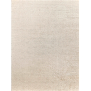Tangaro Handloomed Bamboo Silk/Banana Silk Ivory 10'x14' Area Rug