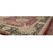 Super Lavar Hand-Knotted New Zealand Wool Maroon 3'x8' Area Rug