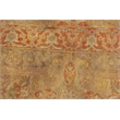 Super Mashad Hand-Knotted New Zealand Wool Light Gold/Gray 2'6