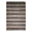 Super Tibetan Hand-Knotted Wool/Bamboo Silk Beige/Chocolate 10'x14' Area Rug