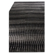 Super Tibetan Hand-Knotted Wool/Bamboo Silk Black/Gray 10'x14' Area Rug