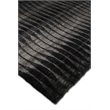 Super Tibetan Hand-Knotted Wool/Bamboo Silk Black/Gray 10'x14' Area Rug