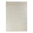 Super Tibetan Hand-Knotted Wool/Bamboo Silk Ivory 9'x12' Area Rug