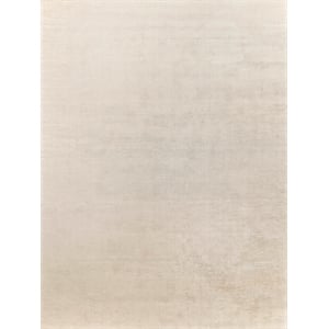 Tangaro Handloomed Bamboo Silk/Banana Silk Ivory 2'x3' Area Rug