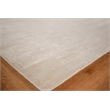 Tangaro Handloomed Bamboo Silk/Banana Silk Ivory 9'x12' Area Rug