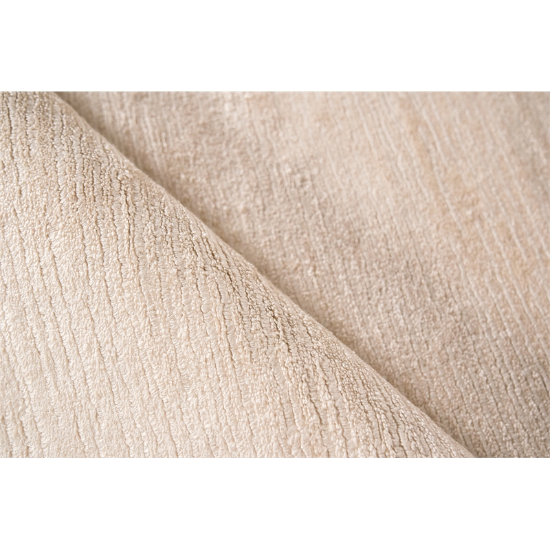 Tangaro Handloomed Bamboo Silk/Banana Silk Ivory 9'x12' Area Rug