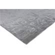 Super Tibetan Hand-Knotted Wool/Bamboo Silk Blue 9'x12' Area Rug