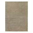 Super Tibetan Hand-Knotted Wool/Bamboo Silk Beige 8'x10'6