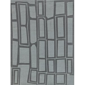 Tempo Handloomed New Zealand Wool Charcoal Gray 8'x10' Area Rug