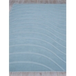 Tempo Handloomed New Zealand Wool Light Blue 14'x18' Area Rug