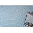Tempo Handloomed New Zealand Wool Light Blue 8'x10' Area Rug