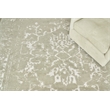 Terras Hand-Knotted Wool/Bamboo Silk Gray/Platinum 14'x18' Area Rug