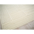 Teton Hand-Tufted New Zealand Wool Cream/Ivory 9'x12' Area Rug