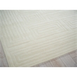 Teton Hand-Tufted New Zealand Wool Beige/Ivory 4'x6' Area Rug