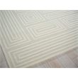 Teton Hand-Tufted New Zealand Wool Silver/Ivory 4'x6' Area Rug