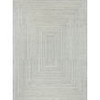 Teton Hand-Tufted New Zealand Wool Gray/Ivory 9'x12' Area Rug