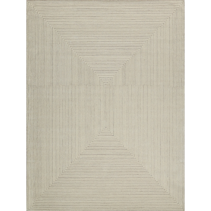 Teton Hand-Tufted New Zealand Wool Beige/Ivory 12'x15' Area Rug