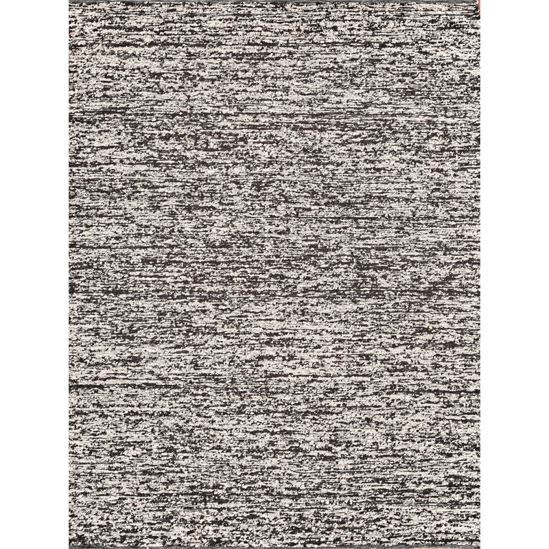 Tocayo Flatweave New Zealand Wool Black 2'x3' Area Rug