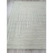 Teton Hand-Tufted New Zealand Wool Gray/Ivory 6'x9' Area Rug