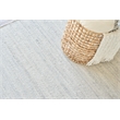 Tocayo Flatweave New Zealand Wool Ivory/Light Blue 3'x5' Area Rug