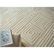 Teton Hand-Tufted New Zealand Wool Cream/Ivory 9'x12' Area Rug