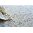 Tuscany Handloomed Wool/Bamboo Silk Beige/Blue 8'x10' Area Rug