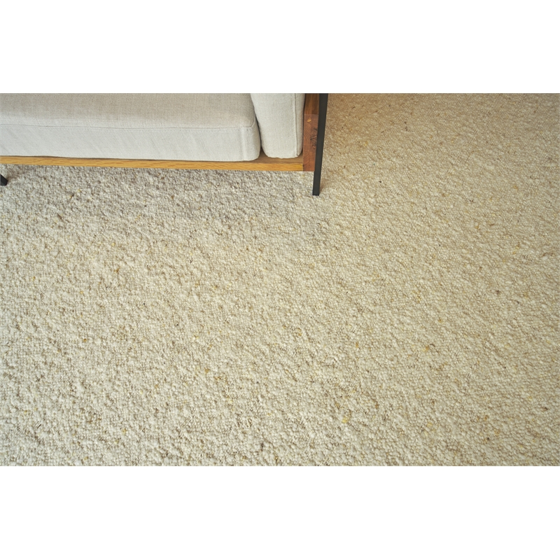 Tocayo Flatweave New Zealand Wool Ivory 9'x12' Area Rug