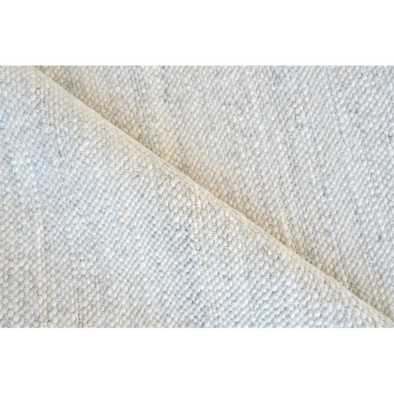 Tocayo Flatweave New Zealand Wool Ivory/Light Blue 10'x14' Area Rug