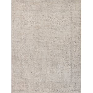 Tuscany Handloomed Wool/Bamboo Silk Light Beige 3'x6' Area Rug