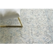 Tuscany Handloomed Wool/Bamboo Silk Beige/Blue 14'x20' Area Rug