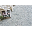 Tuscany Handloomed Wool/Bamboo Silk Ivory/Blue 12'x15' Area Rug