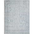 Tuscany Handloomed Wool/Bamboo Silk Ivory/Blue 12'x15' Area Rug