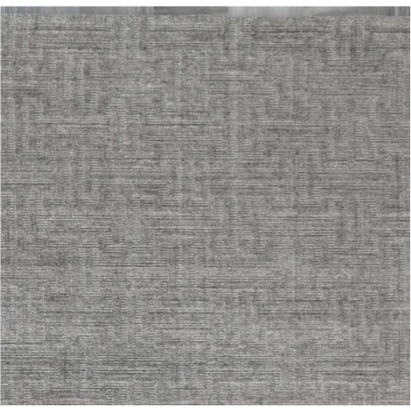 Ventura Handloomed Bamboo Silk Silver 6'x9' Area Rug