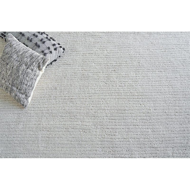 Urth Handloomed New Zealand Wool Cream 2'x3' Area Rug