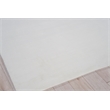 Velutto Modern Handloomed Silky Nylon White 8'x10' Area Rug