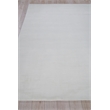 Velutto Modern Handloomed Silky Nylon White 8'x10' Area Rug