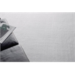 Velutto Modern Handloomed Silky Nylon White 8'x10' Area Rug