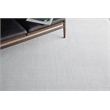 Velutto Modern Handloomed Silky Nylon White 8'x10' Area Rug
